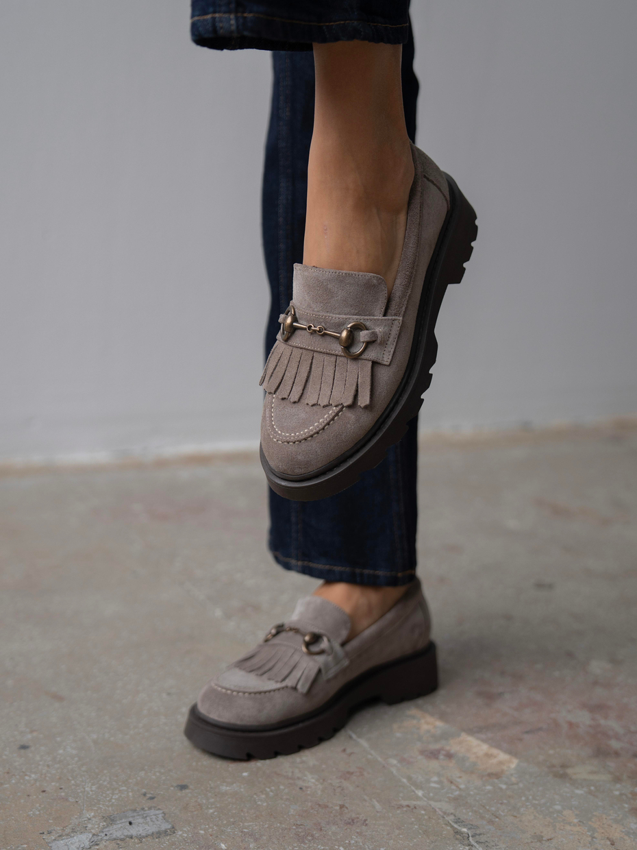 Osim Vizon Süet Hakiki Deri Kadın MAKOSEN