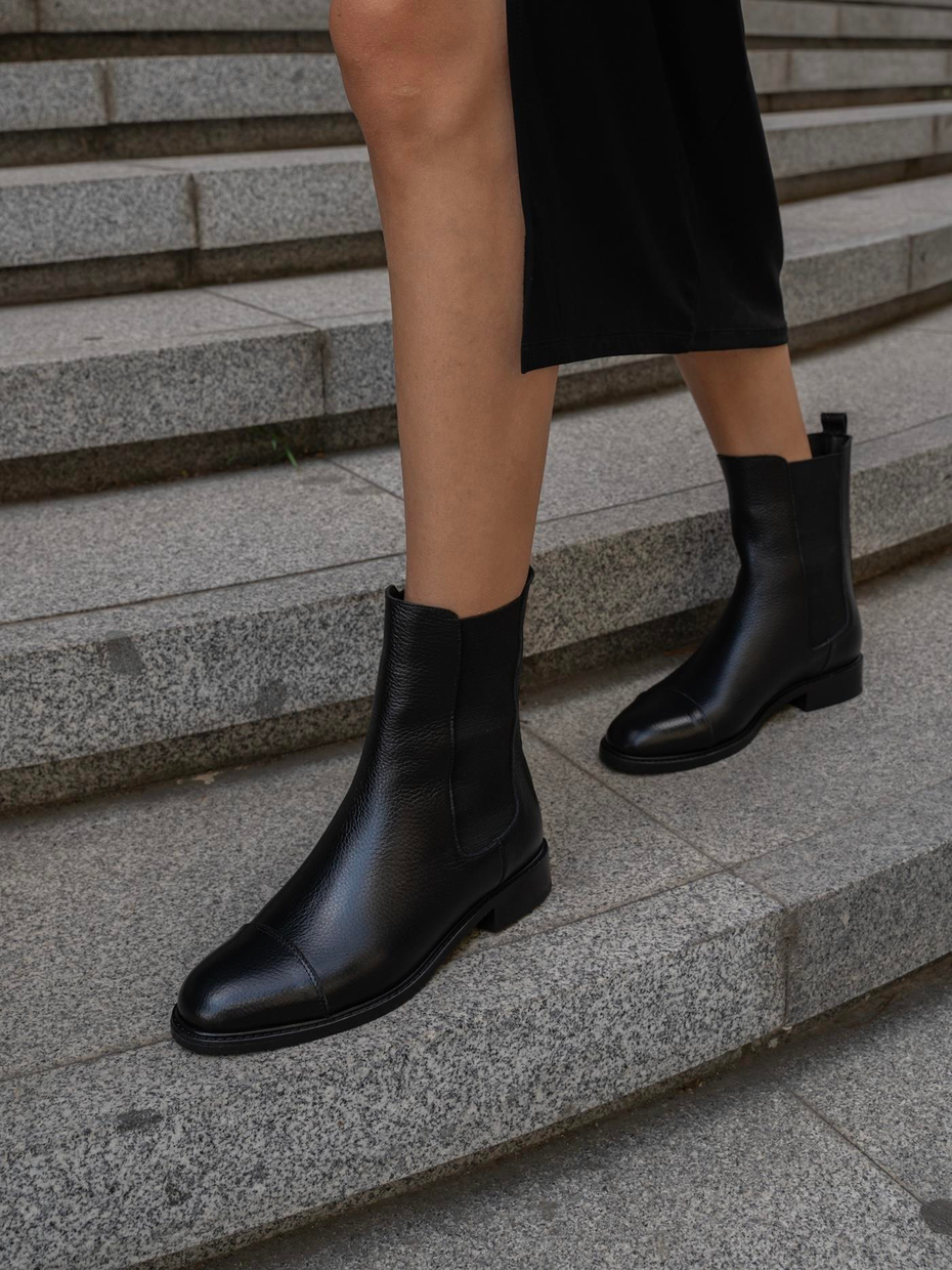 Ossy Siyah Deri   Bot