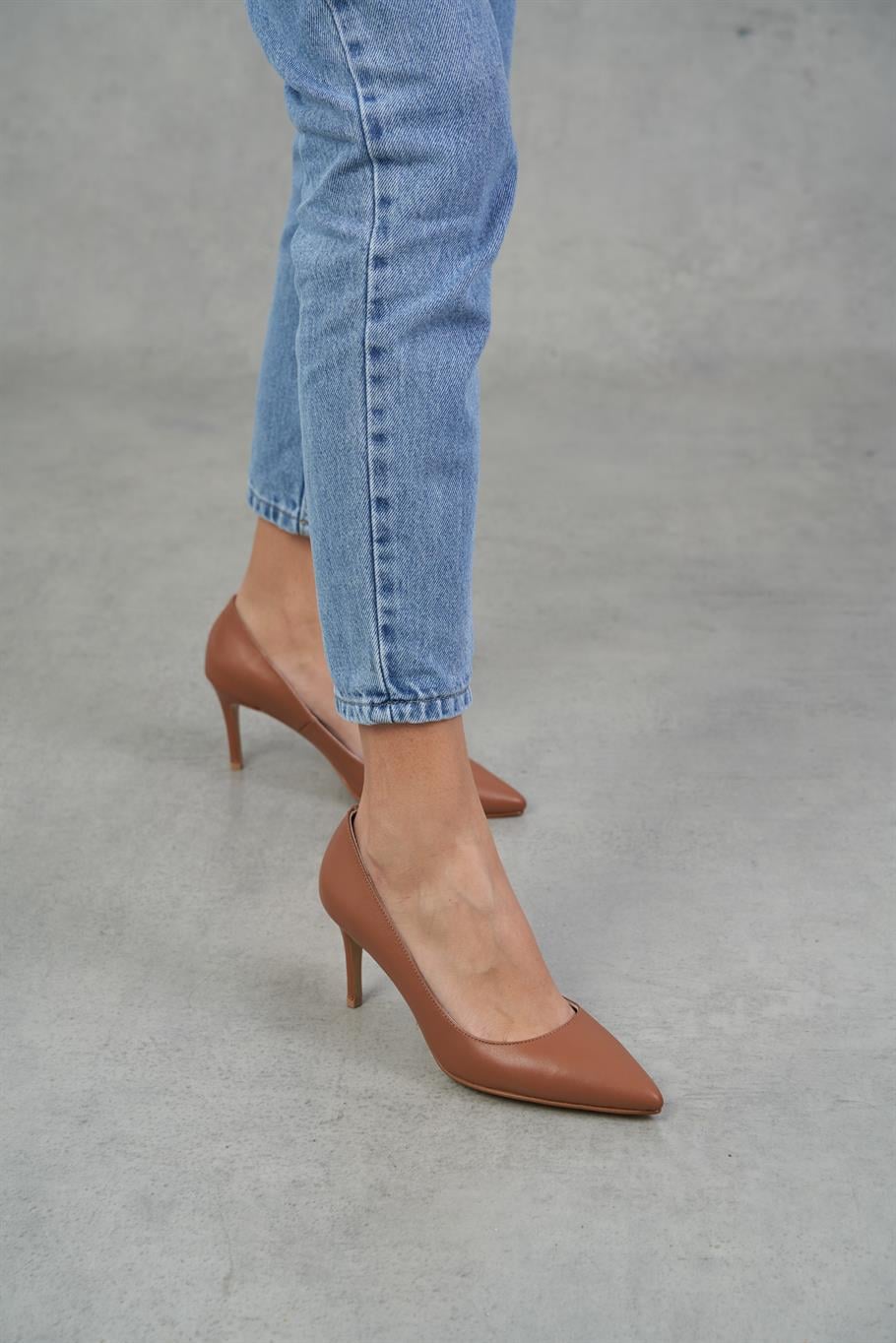 Paprica Taba Deri   Stiletto