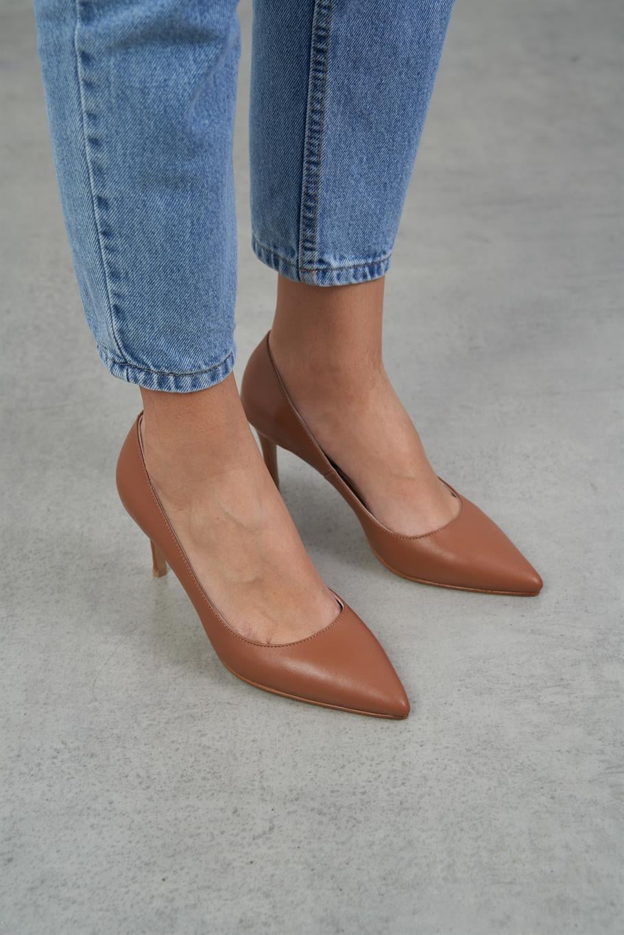 Paprica Taba Deri   Stiletto