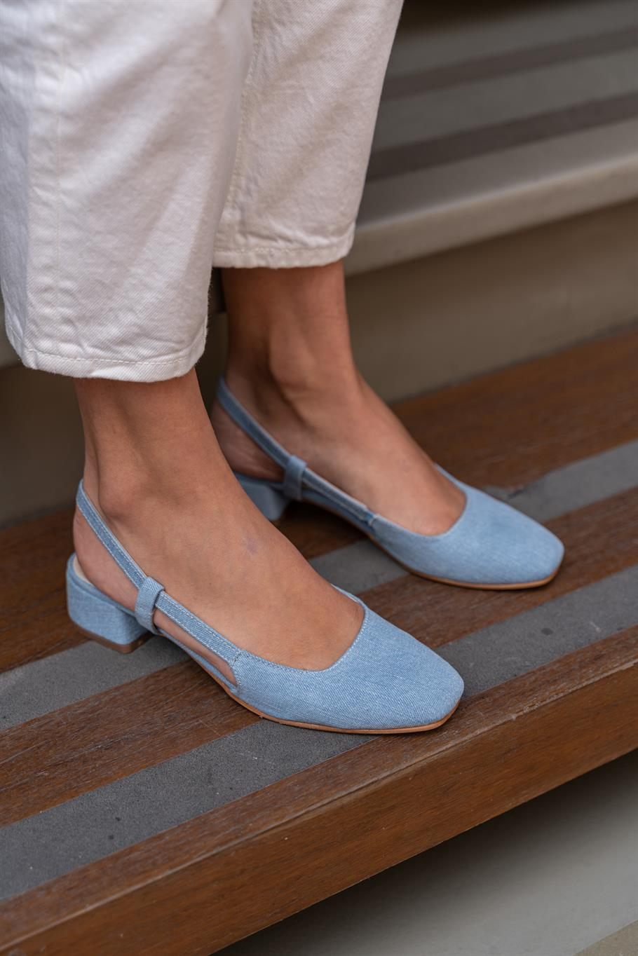 Parker Açık Denim   Babet