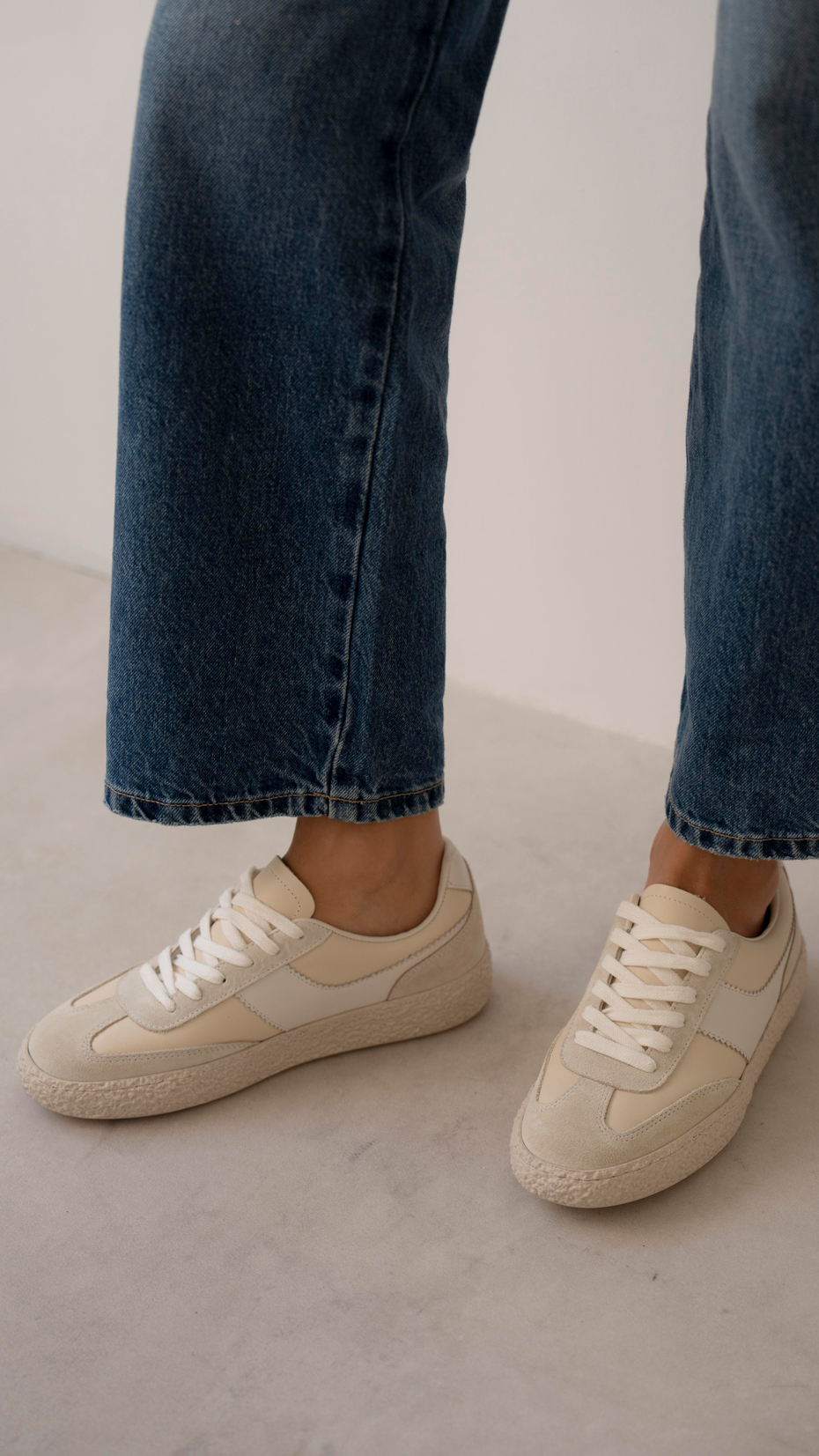 Pavlidis Bej Süet- Bej   Hakiki Deri   Spor Ayakkabı