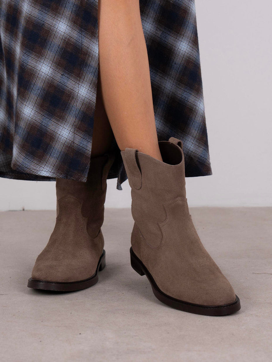 Rasmus Vizon Süet Hakiki Deri  Bot