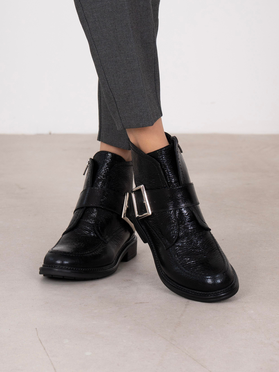 Sorella Siyah Rugan Hakiki Deri Kadın Bot