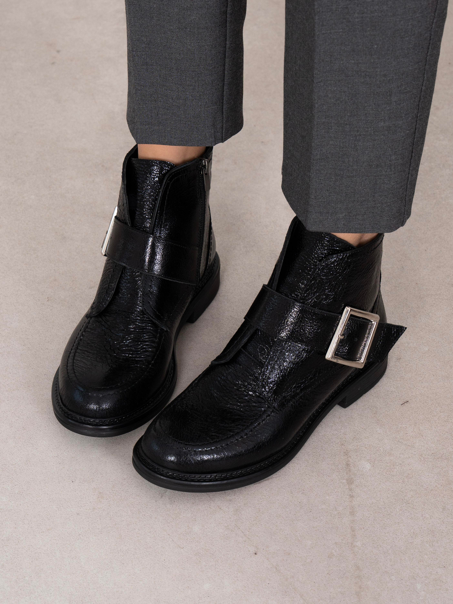 Sorella Siyah Rugan Hakiki Deri Kadın Bot