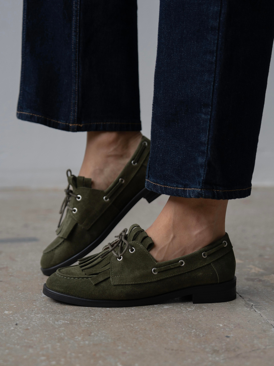 Soren Haki Süet Hakiki Deri Kadın MAKOSEN