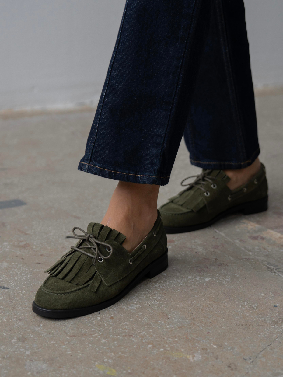 Soren Haki Süet Hakiki Deri Kadın MAKOSEN