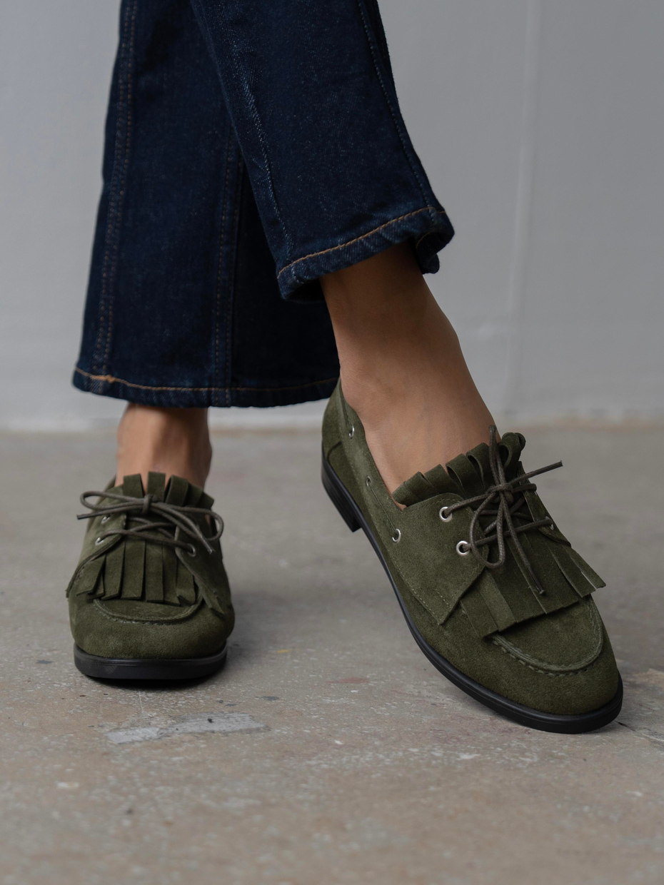 Soren Haki Süet Hakiki Deri Kadın MAKOSEN