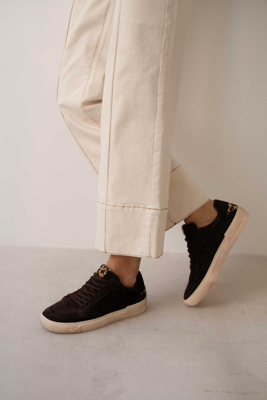 Stay Kahve Süet Hakiki Deri  Spor Ayakkabi