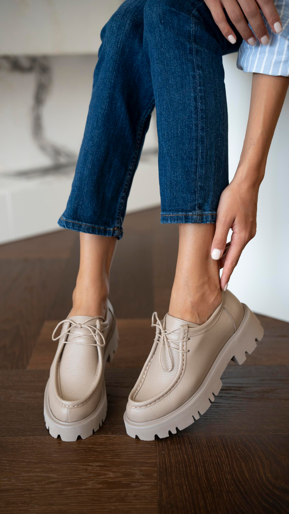 Stew Vizon   Hakiki Deri   Makosen Ayakkabı