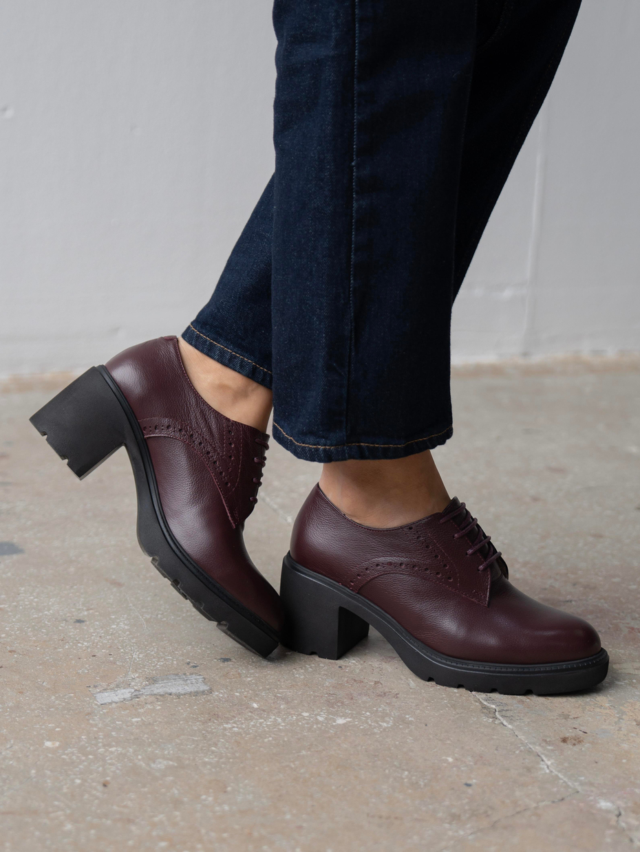 Svor Bordo Hakiki Deri Kadın MAKOSEN