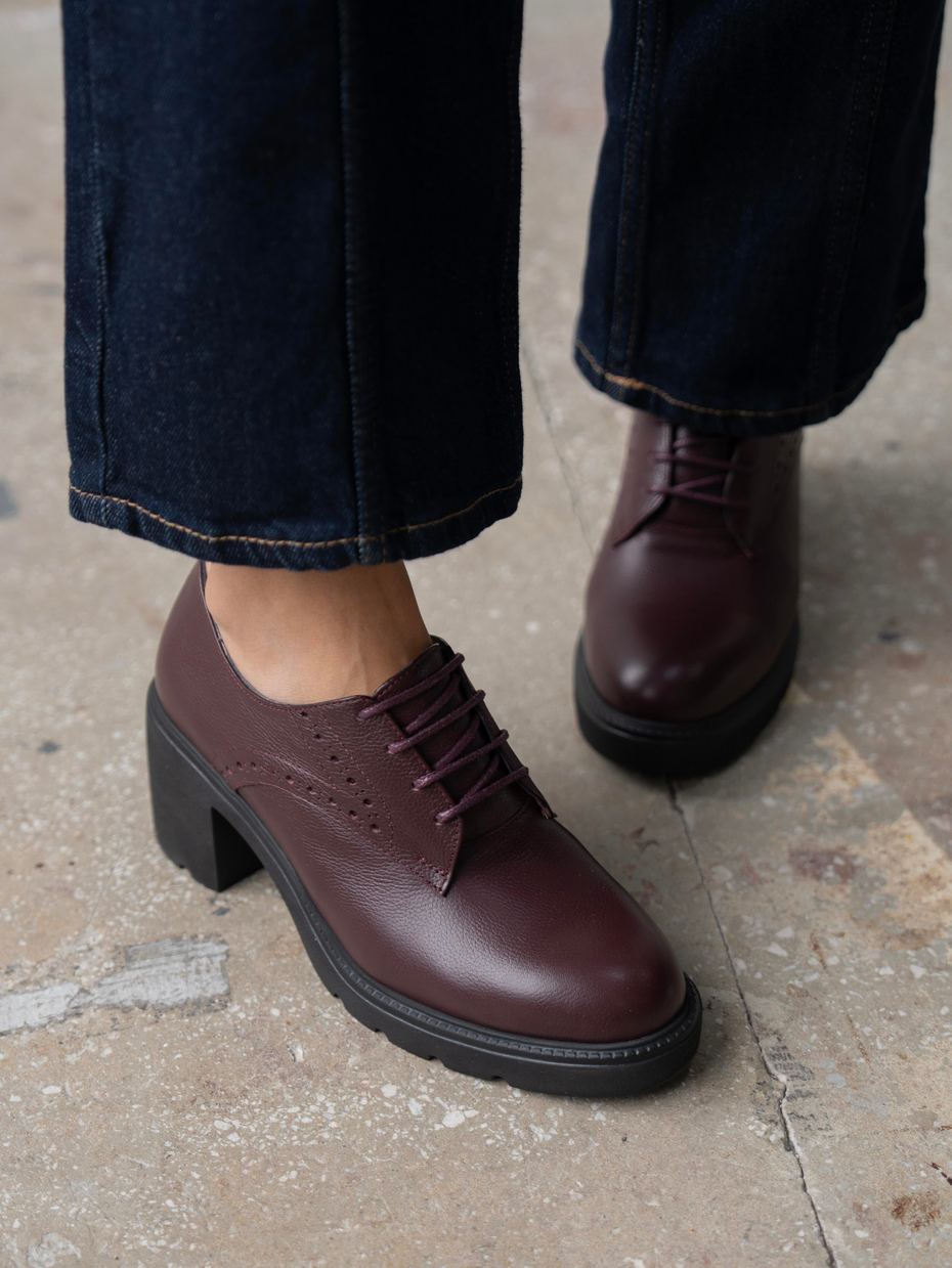 Svor Bordo Hakiki Deri Kadın MAKOSEN