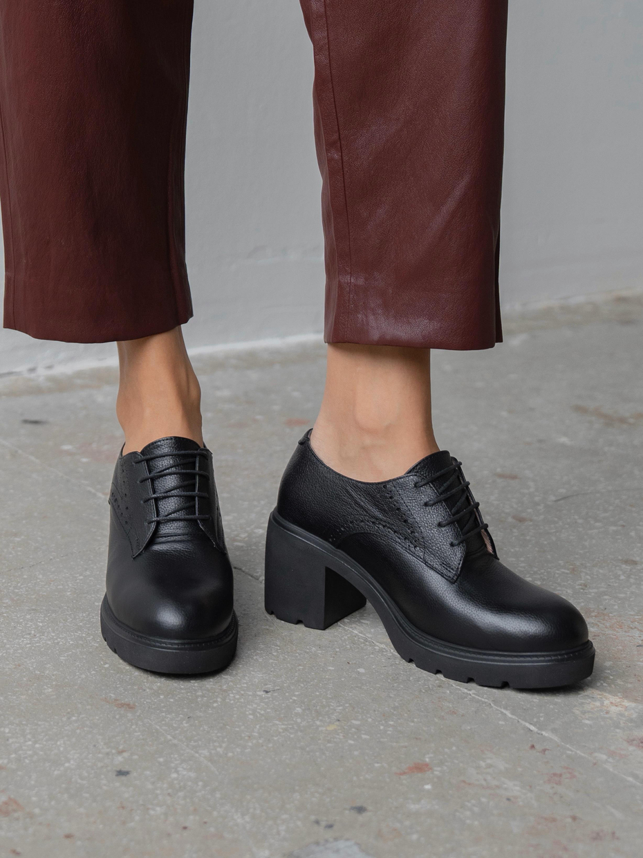 Svor Siyah Hakiki Deri Kadın MAKOSEN