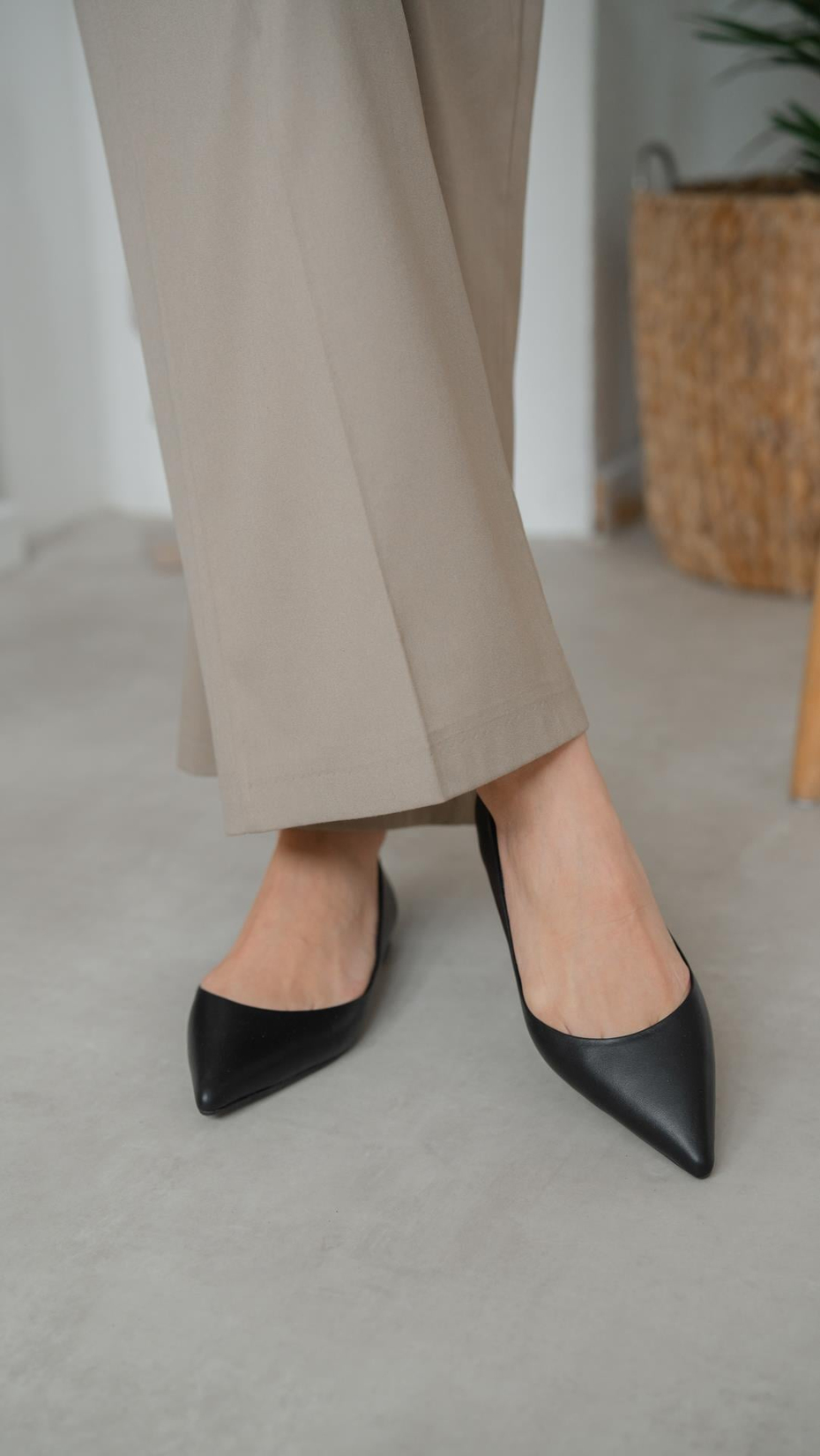 Vega Siyah   Hakiki Deri   Babet