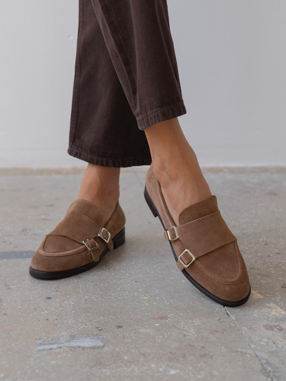 Vely Camel Süet Hakiki Deri Kadın