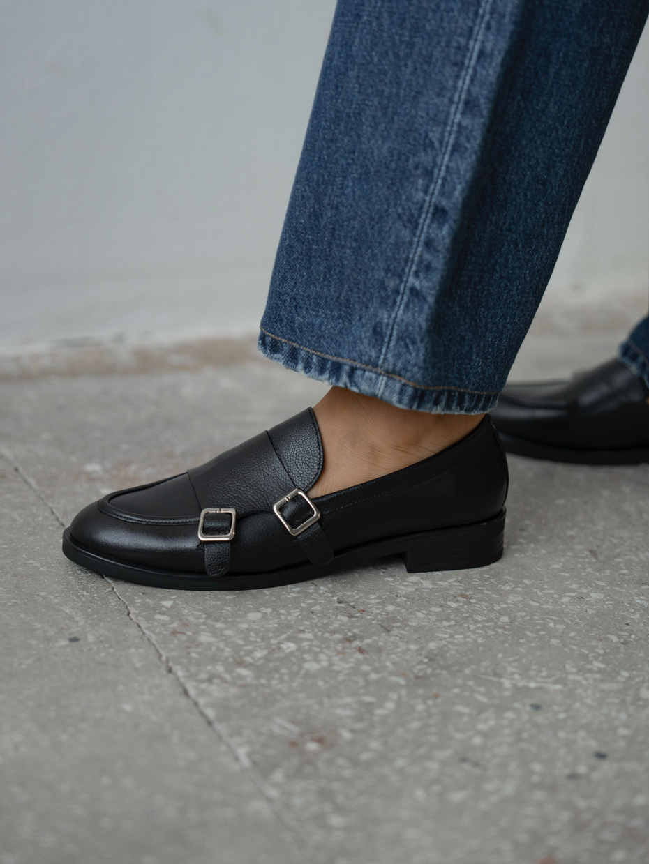 Vely Siyah Hakiki Deri Kadın