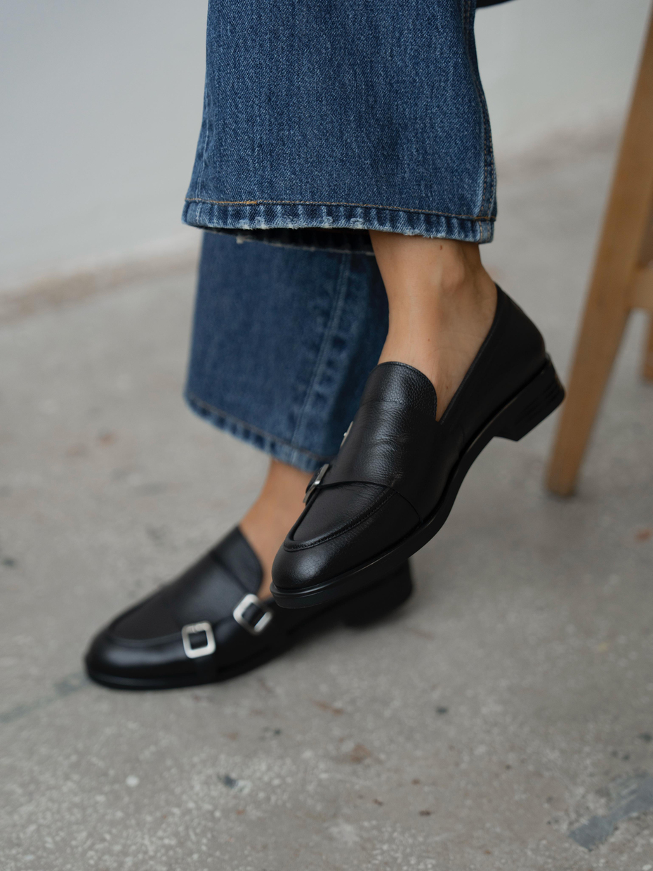 Vely Siyah Hakiki Deri Kadın