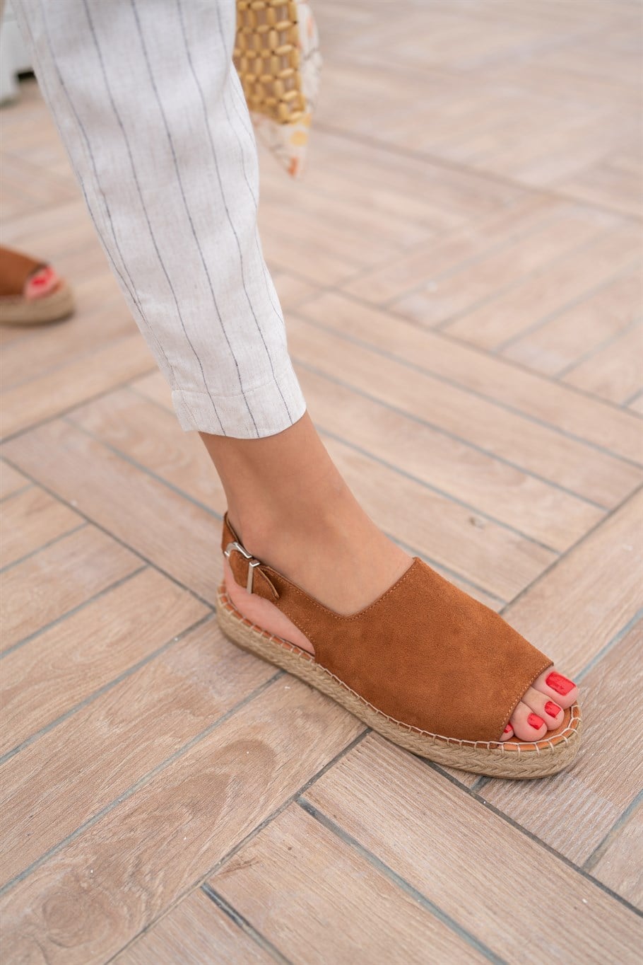 Wanna Taba Süet   Espadril
