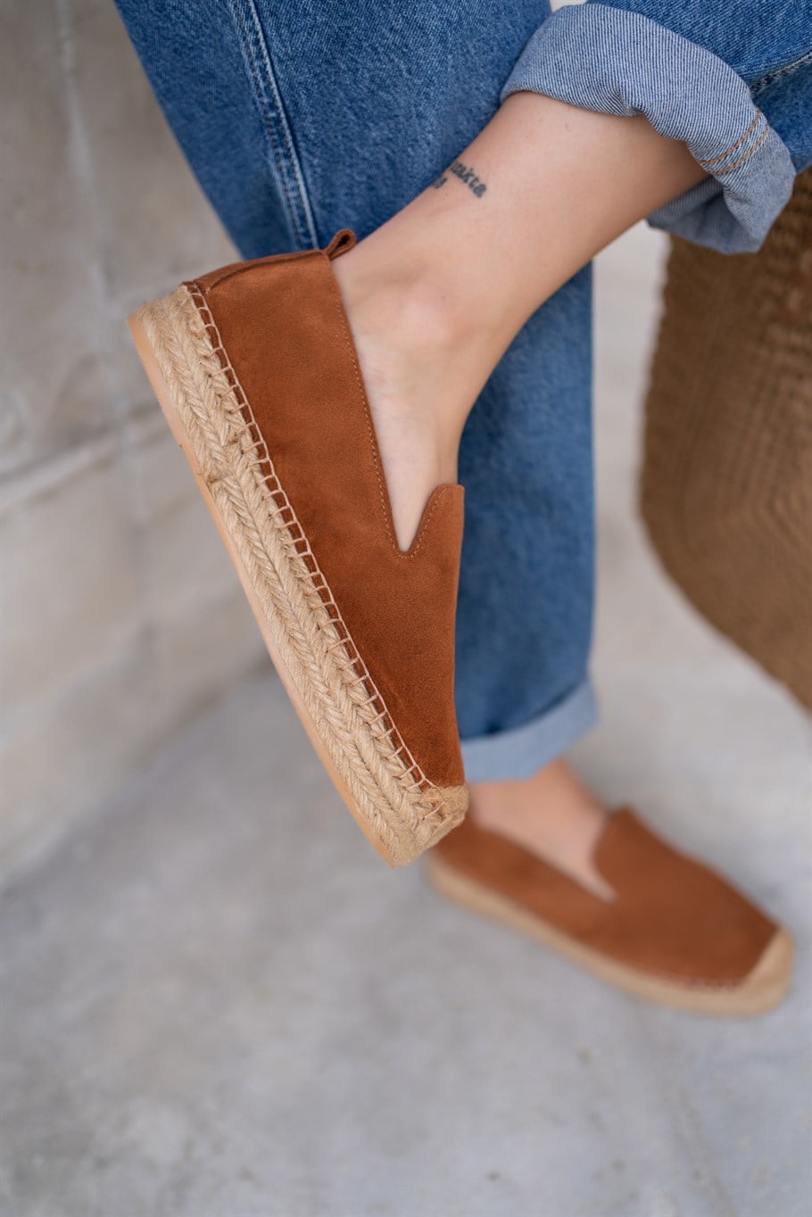 Zavi Taba Süet   Espadril