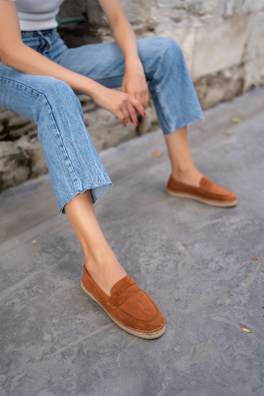 Zily Taba Süet   Espadril
