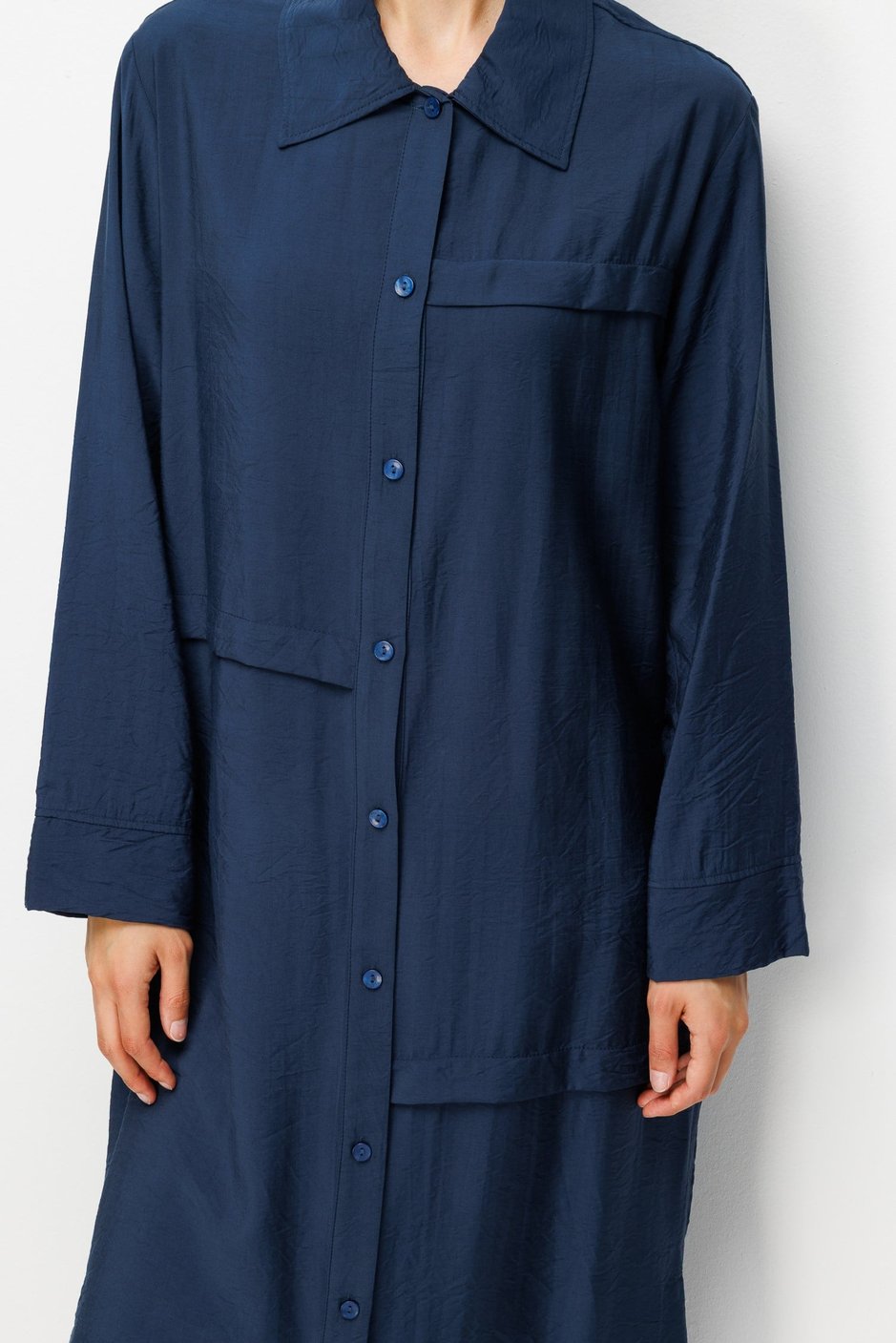 %85 LyoCELL Goldy Kat Aller Detaylı Spor Maxi TuniK-Laci