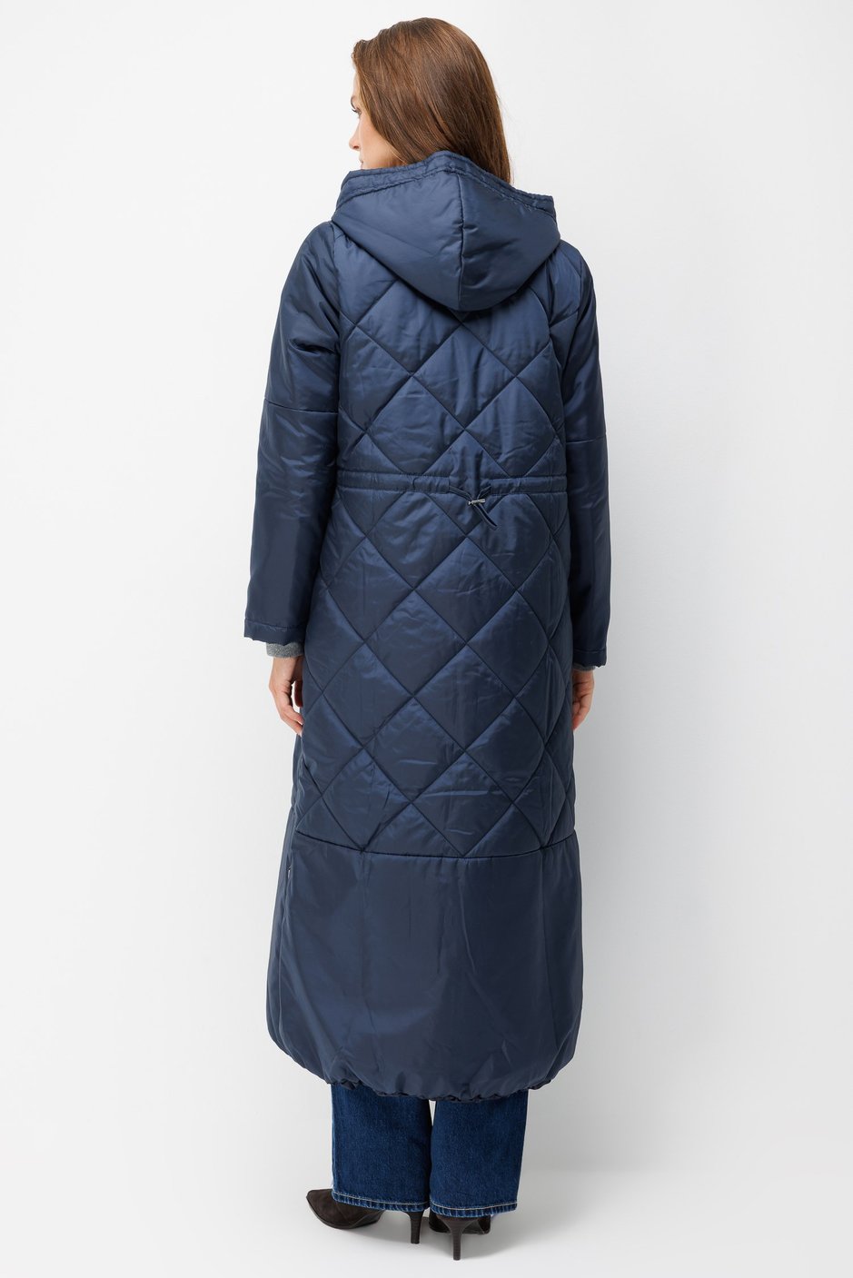 Classic Extra Soft Dolgulu Tam Boy Kaban Manto-Laci