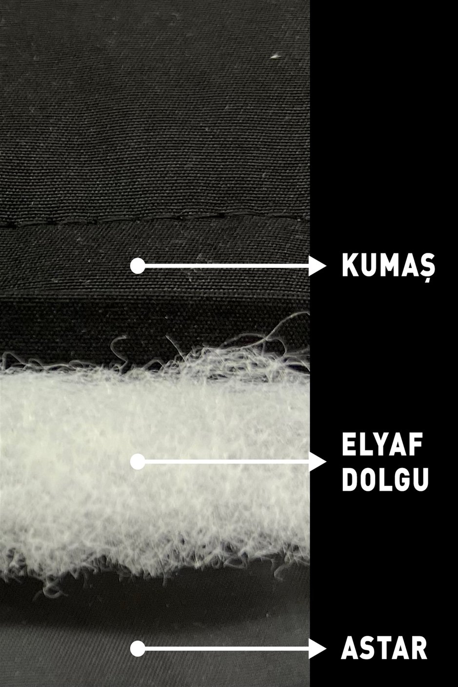 Helene Rüzgarlık Garnili Sade Zamansız Baharlık Kapitone Manto-Laci