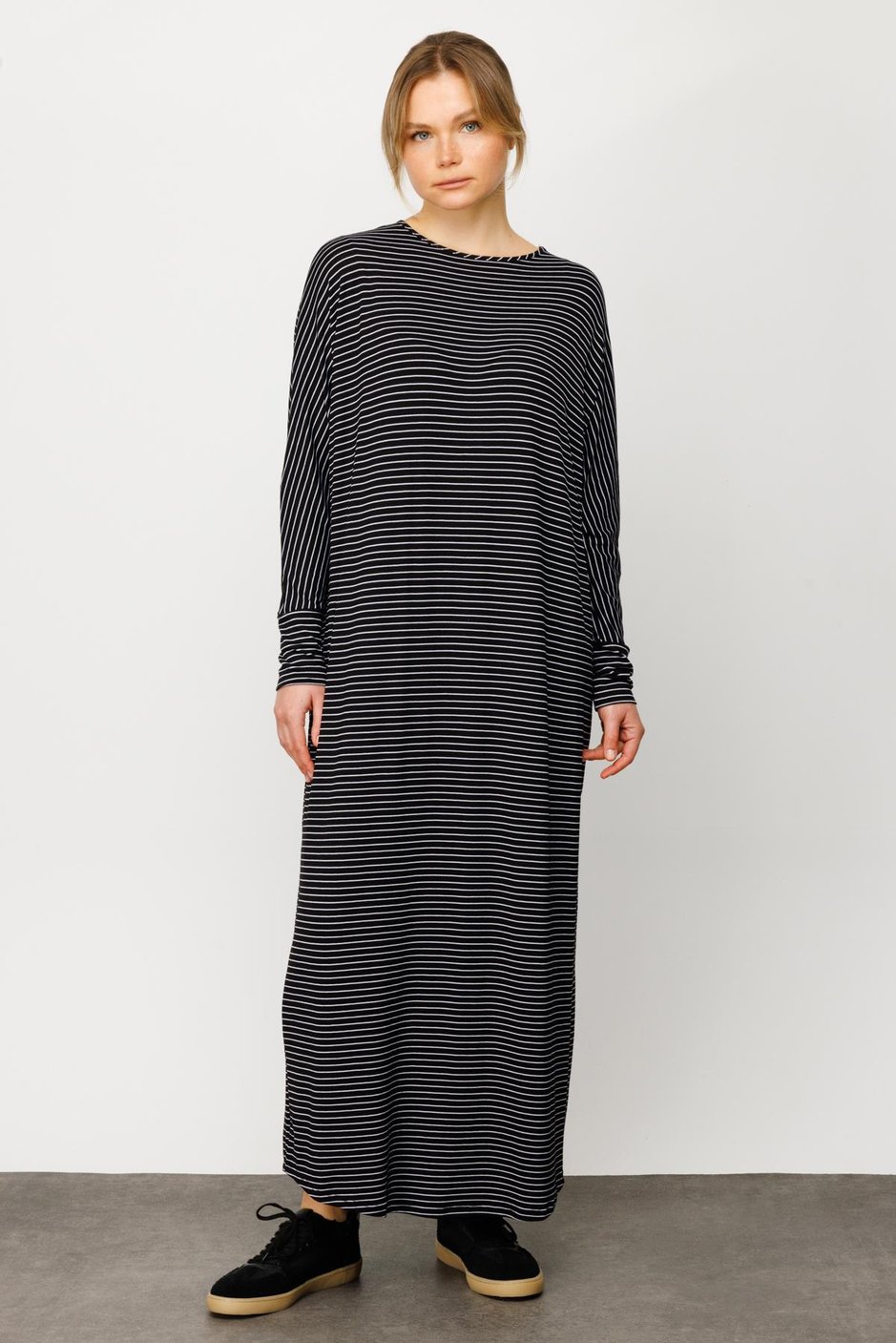 MRN Örme Elbise-Siyah