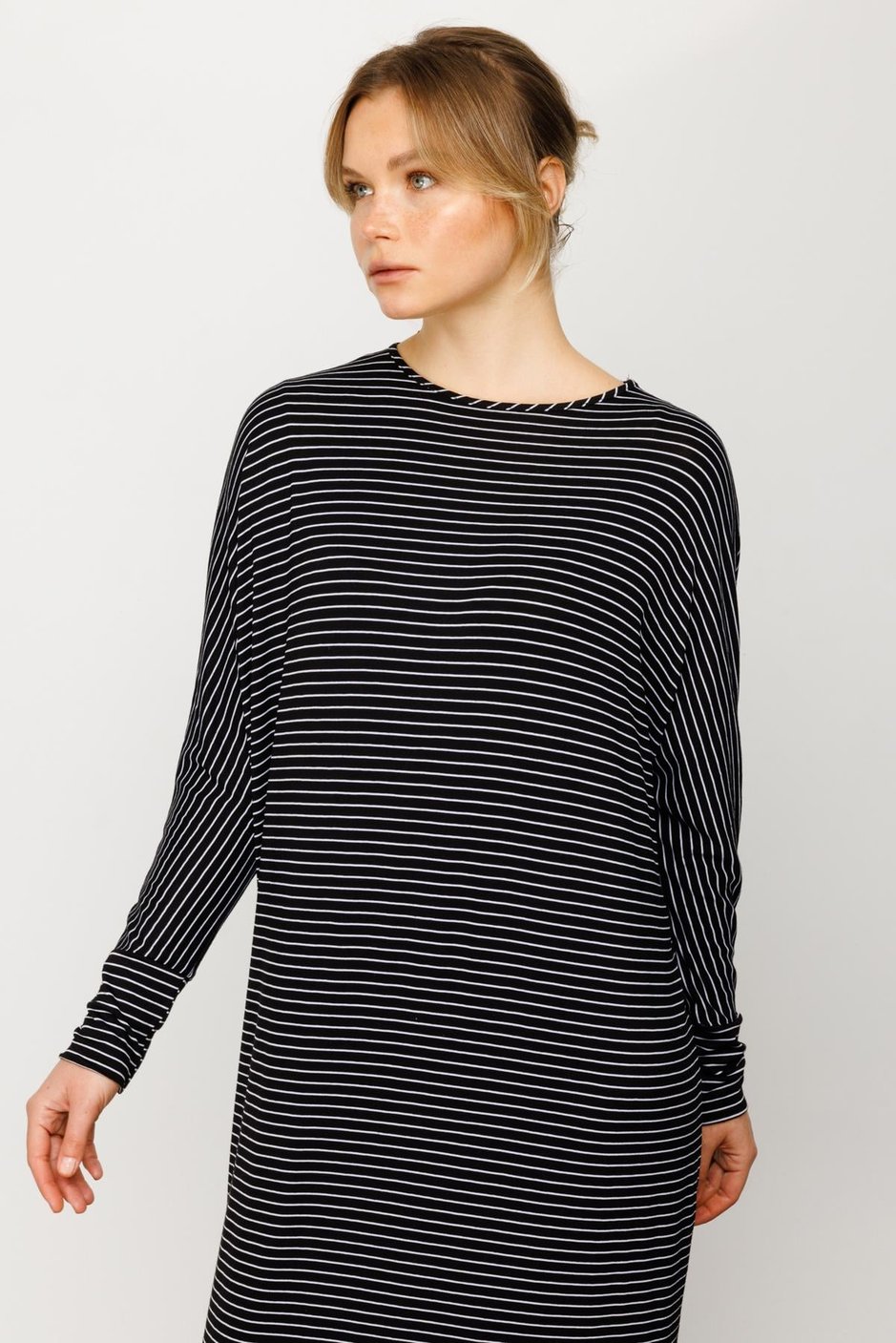 MRN Örme Elbise-Siyah