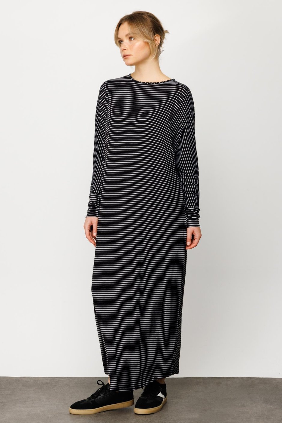 MRN Örme Elbise-Siyah