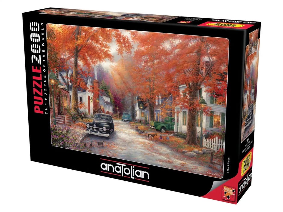 Anılar Sokağı  - 2000 Parça Puzzle - 3930