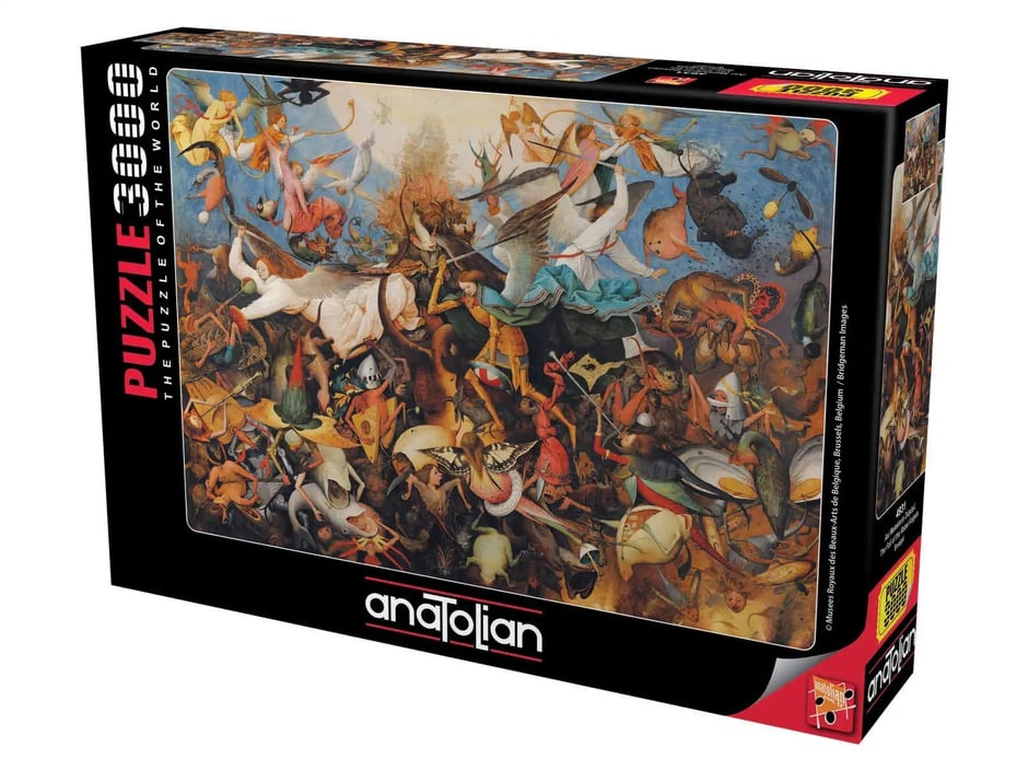 Asi Meleklerin Düşüşü  - 3000 Parça Puzzle - 4931