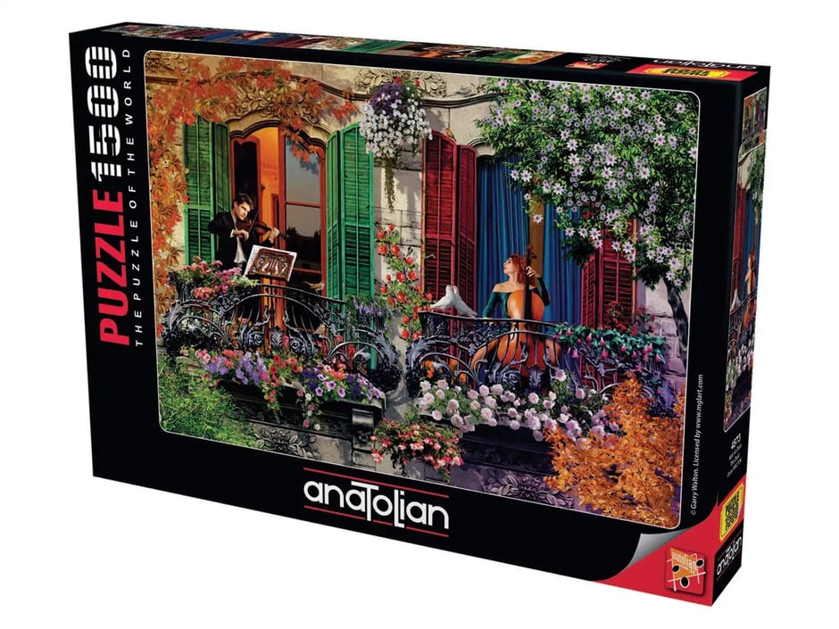 Aşk ve Düet  - 1500 Parça Puzzle - 4573