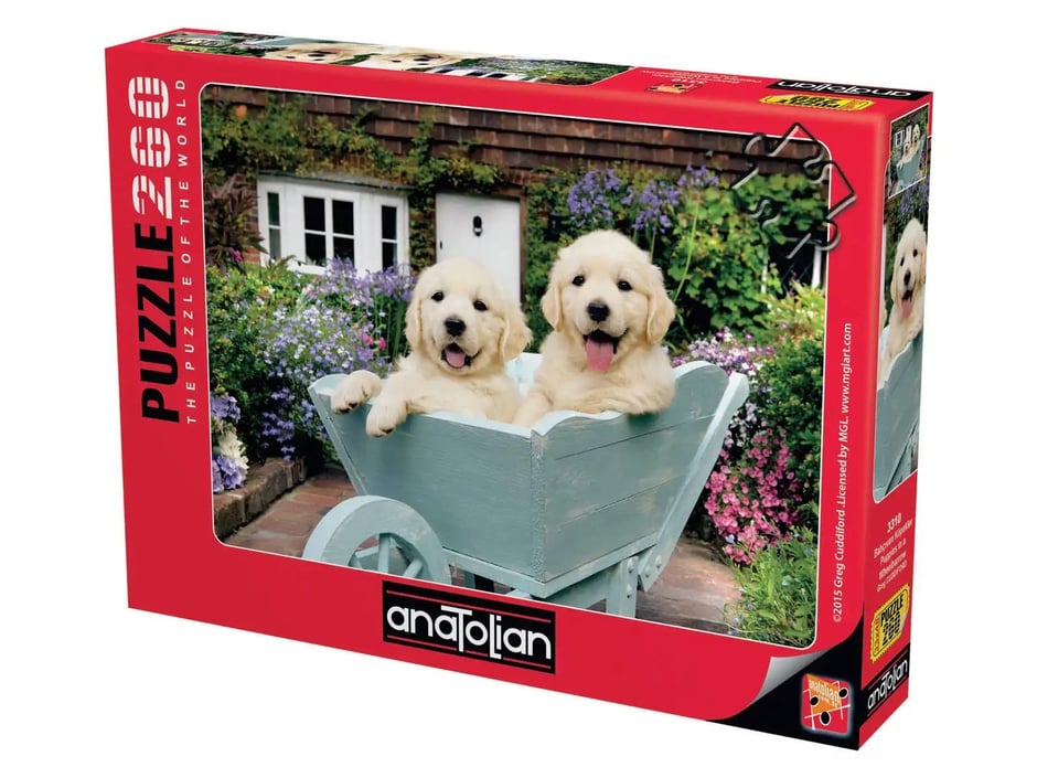 Bahçıvan Köpekler  - 260 Parça Puzzle - 3310
