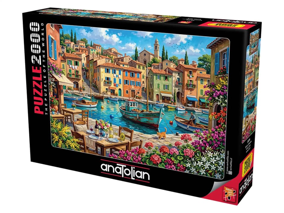 Balıkçı Kasabası - 2000 Parça Puzzle - 3976