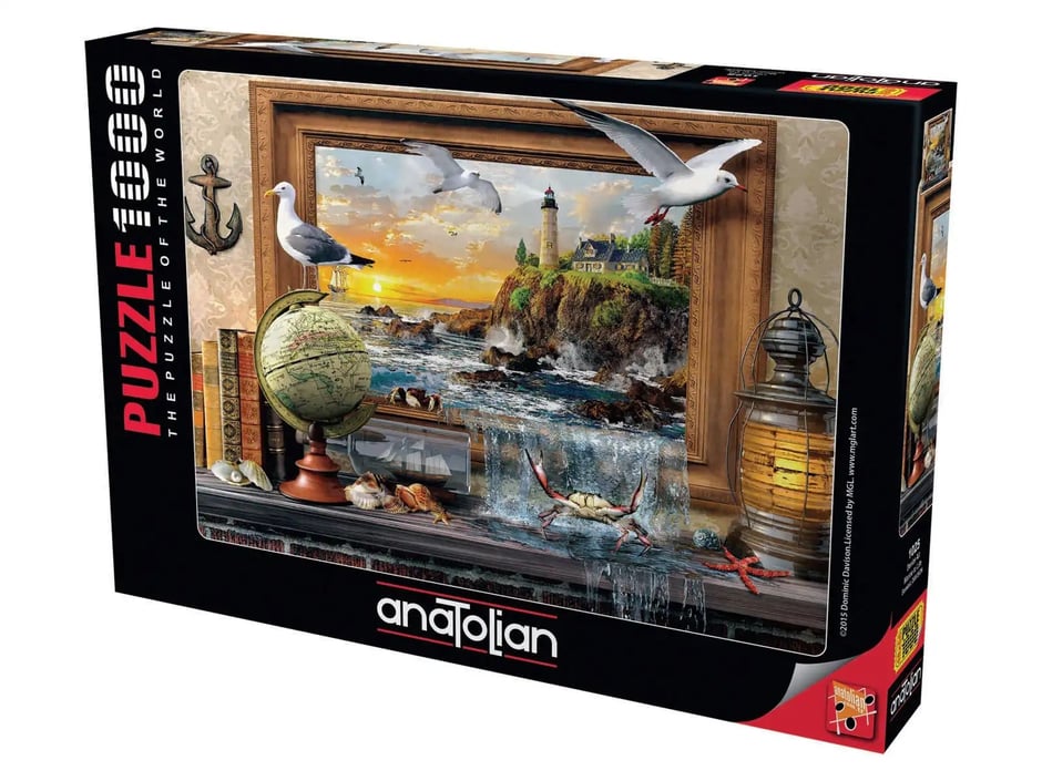 Denize Ait  - 1000 Parça Puzzle - 1025