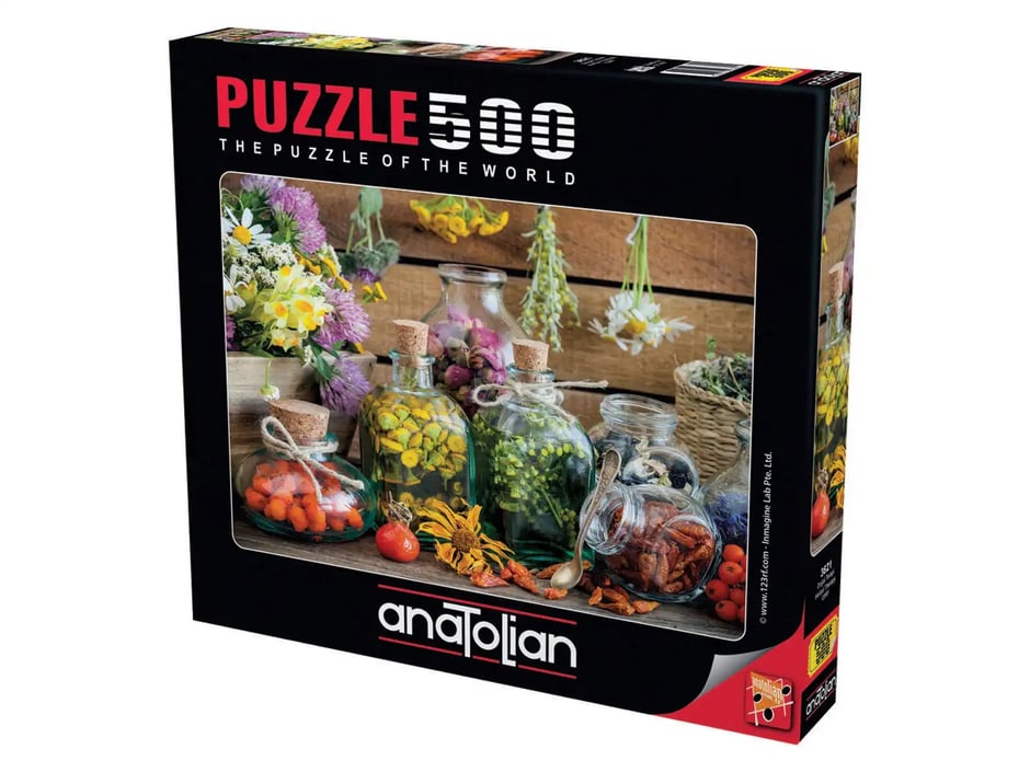 Doğal Terapi  - 500 Parça Puzzle - 3621