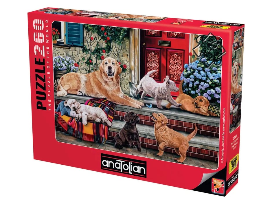 Dost Köpekler  - 260 Parça Puzzle - 3340
