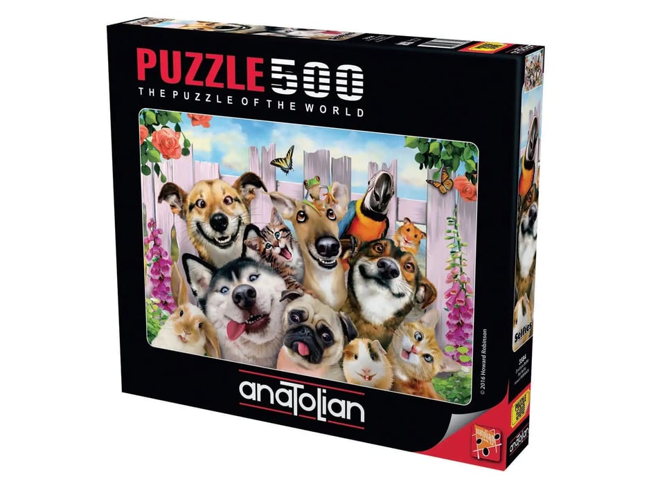 Dostlarla Selfie  - 500 Parça Puzzle - 3584