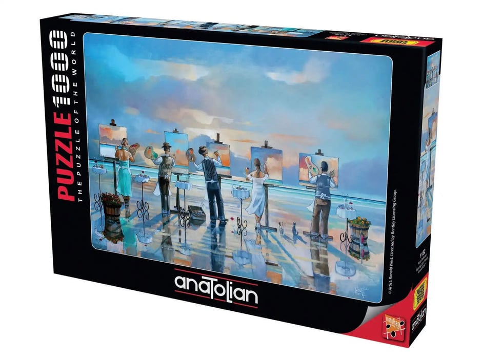 Fırça Darbeleri  - 1000 Parça Puzzle - 1132