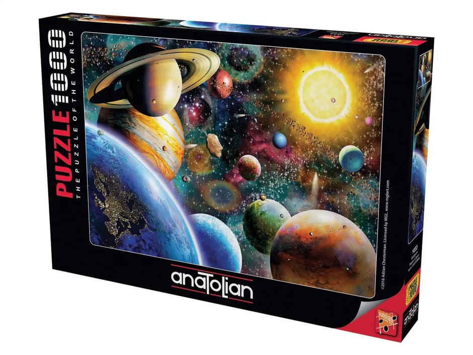 Gezegenler  - 1000 Parça Puzzle - 1033