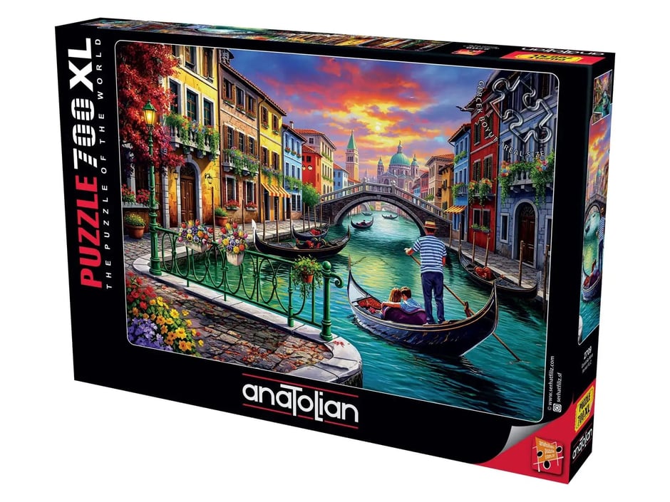 Gondola Nera - 700 Parça Puzzle - 2709