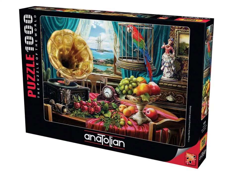 Gramofon  - 1000 Parça Puzzle - 1085