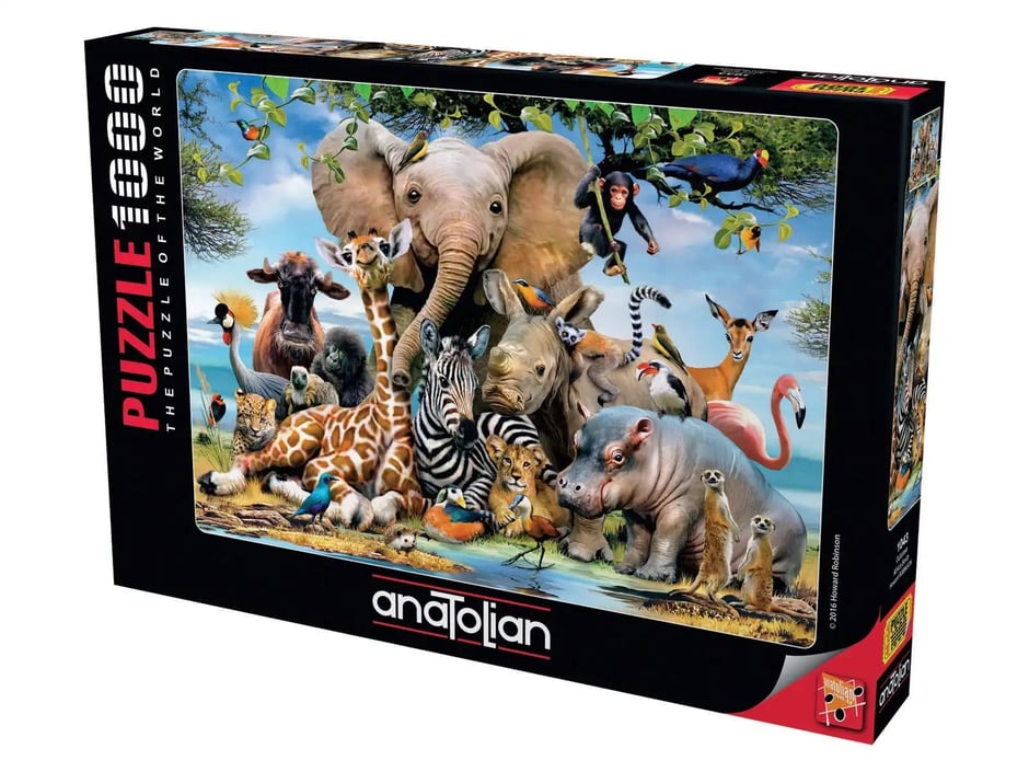 Gülümse  - 1000 Parça Puzzle - 1043