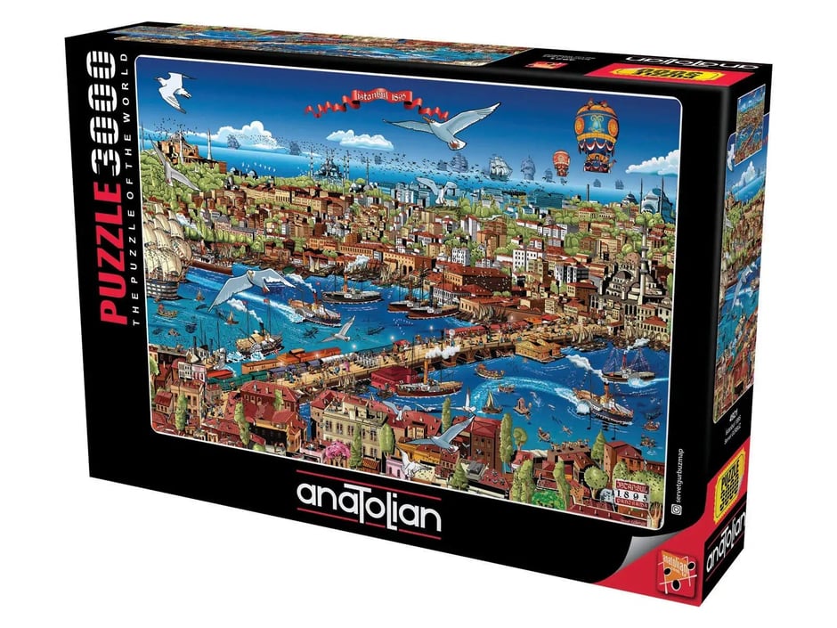Istanbul 1895 - 3000 Parça Puzzle - 4921