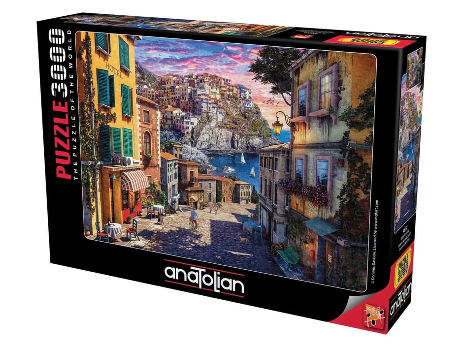 İtalya esintisi  - 3000 Parça Puzzle - 4932
