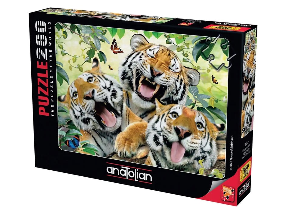 Kaplan Selfisi - 260 Parça Puzzle - 3332