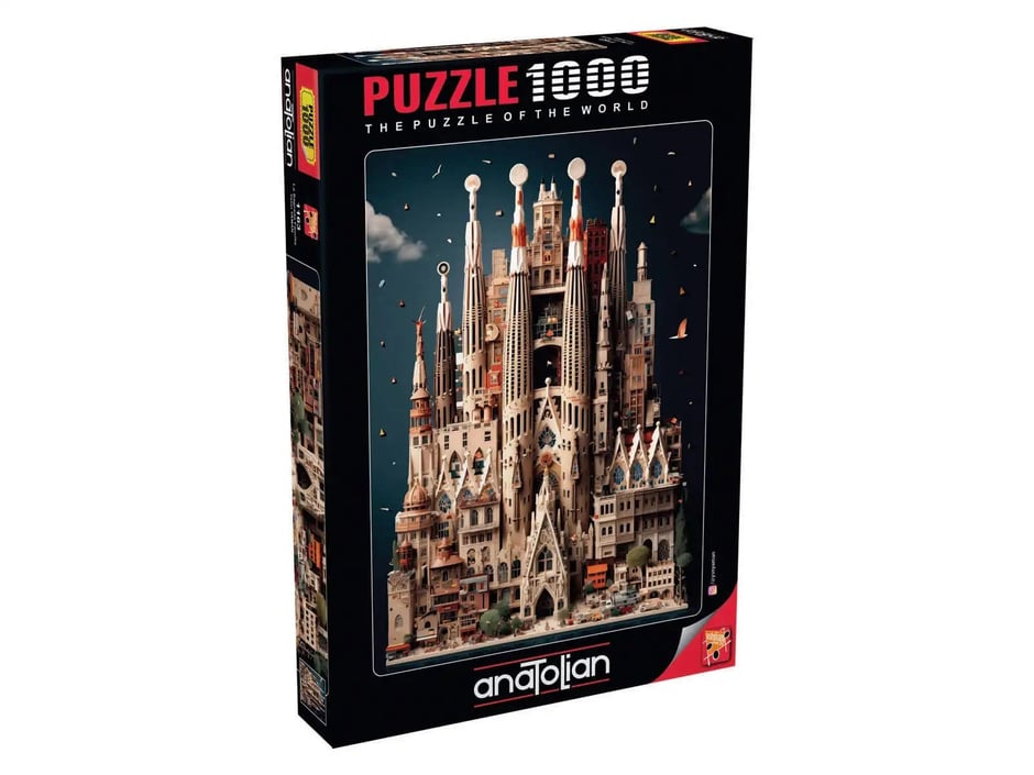 La Sagrada Familia - 1000 Parça Puzzle - 1163