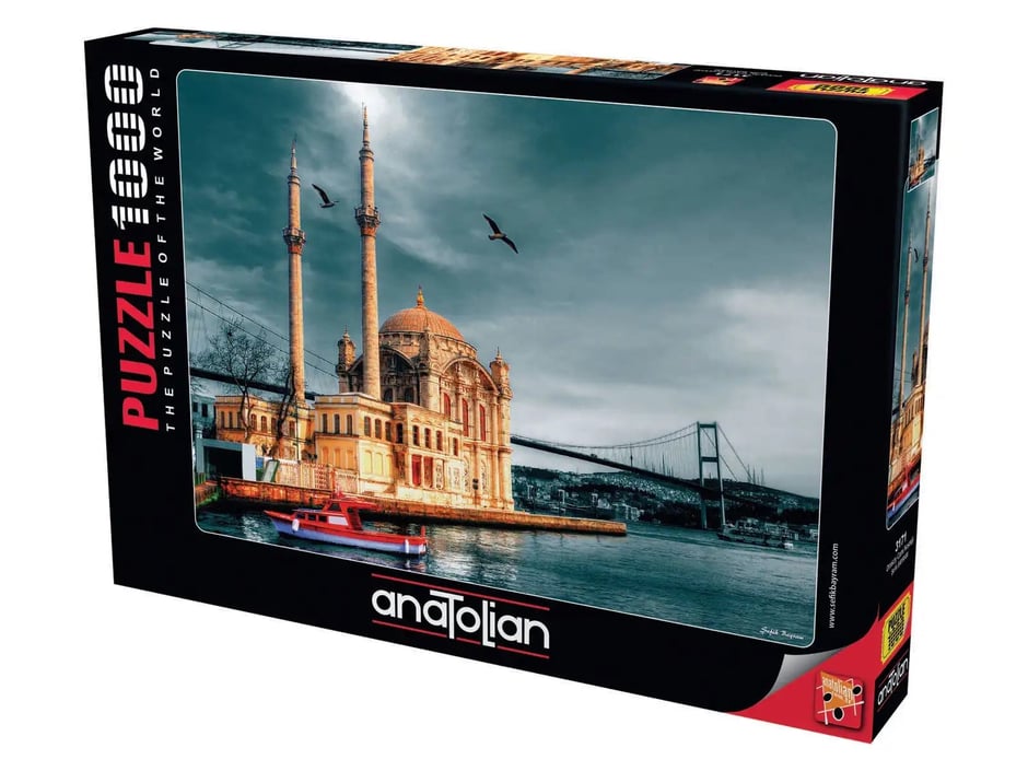 Ortaköy Cami Nostalji - 1000 Parça Puzzle - 3171