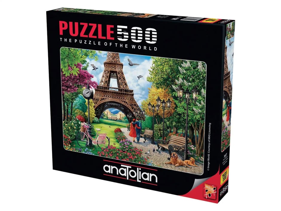 Paris Baharı  - 500 Parça Puzzle - 3627